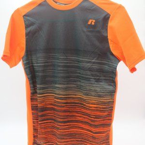 Boys Russell Tee - Orange -L